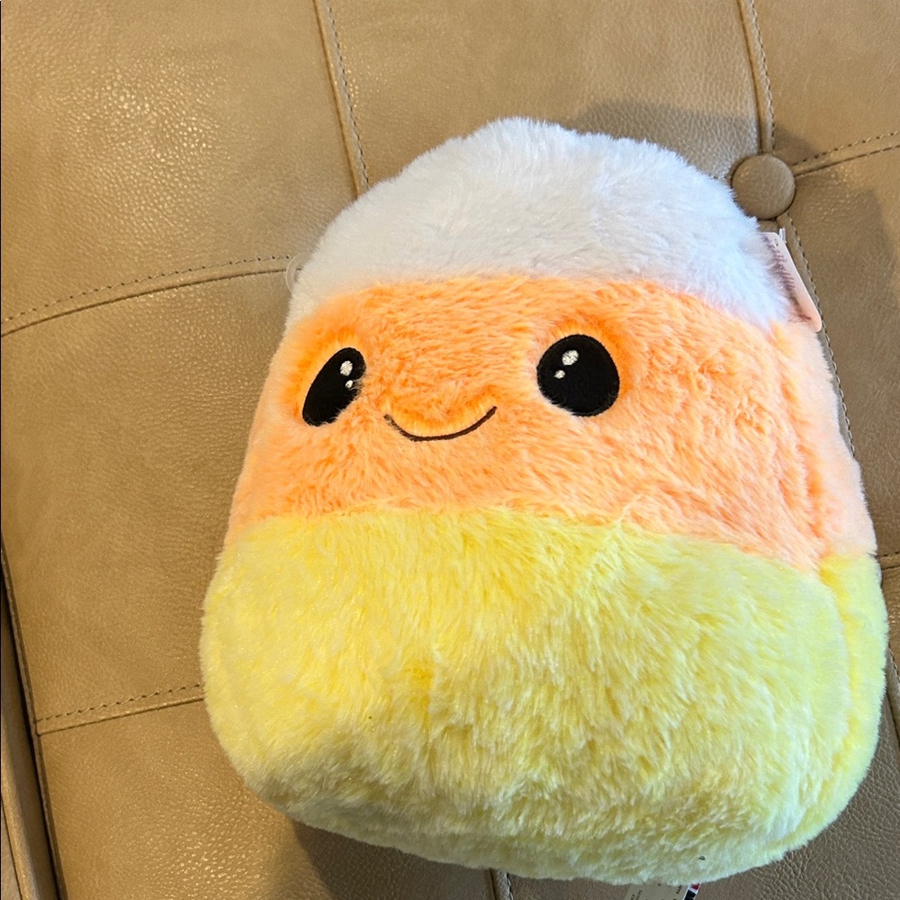 Fiesta Yellow Plush candy corn gumballs by fiesta cutie beans, 9 inch